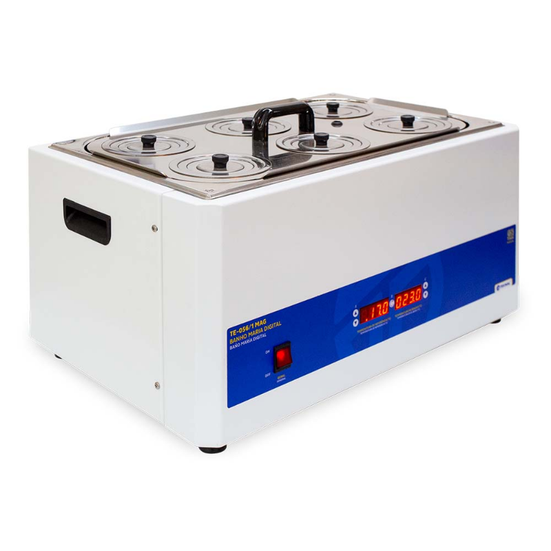 Tecnal TE-056/1-MAG Manyetik Dolaşımlı Laboratuvar Su Banyosu (100°C, 22 Lt, Dijital PID Kontrol, PT-100 Sensörlü)
