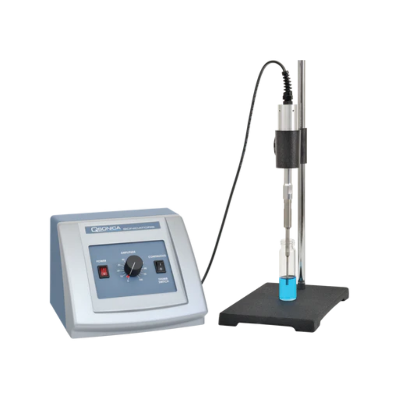 Qsonica Sonicator® Q55 Mini Ultrasonik Homojenizatör -- 55W Kompakt Laboratuvar Cihazı (50mlye kadar örnekler için)