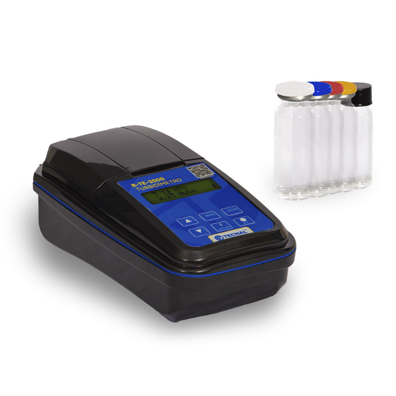 TECNAL Digital Turbidimetre R-TE-2000 – Yüksek Hassasiyetli Nephelometrik Bulanıklık Ölçer (0-1000 NTU)
