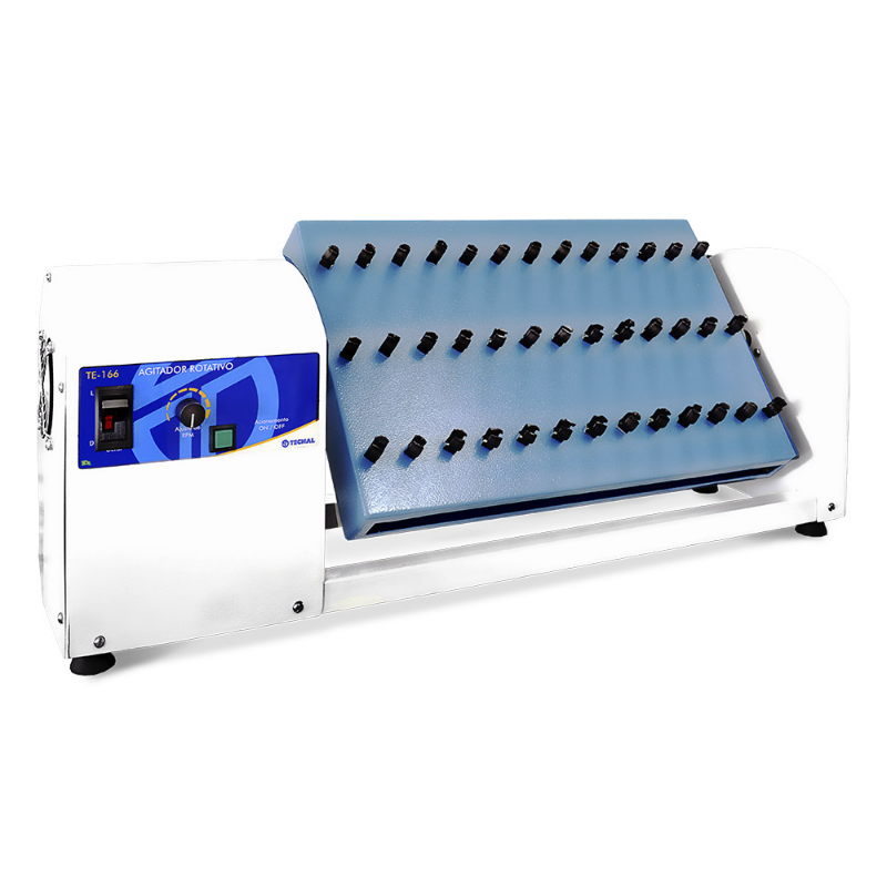 TECNAL ROTATING AGITATOR TE-166 -- 360° Dönen Numune Karıştırıcı (10-45 RPM, 50ml Falcon Tüpleri Uyumlu)
