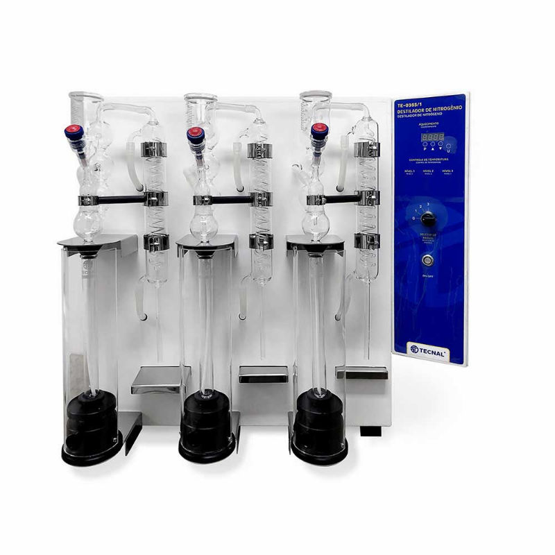 TECNAL TE-0365/1 Üçlü Azot Protein Tayin Cihazı -- Kjeldahl Metodu için Profesyonel Laboratuvar Ekipmanı