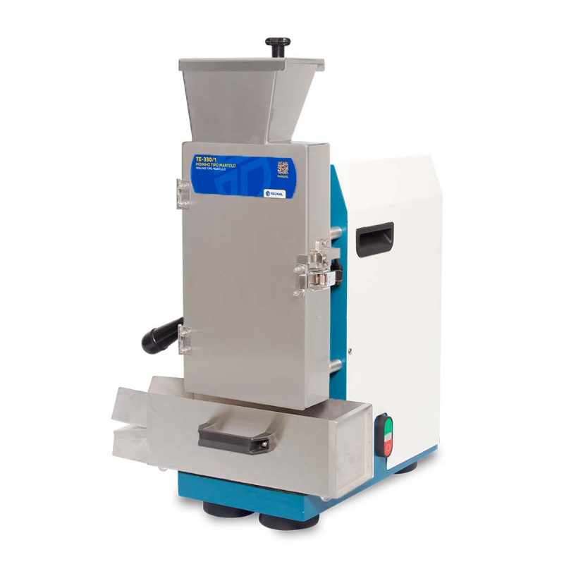 Tecnal TE-330/1 Toprak Değirmeni | 1750 RPM | 304 Paslanmaz Çelik | Profesyonel Toprak Öğütme Cihazı