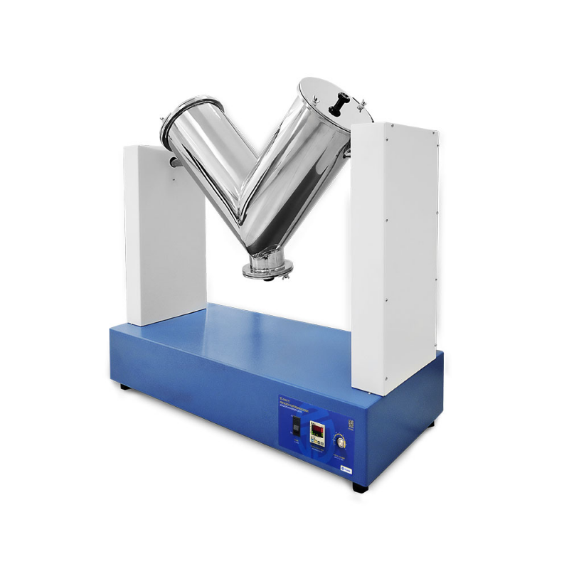 TECNAL V-Tipi Homojenizatör Shaker TE-200-15 -- 15 Litre Kapasiteli Toz ve Granül Karıştırıcı (304 Paslanmaz Çelik, 10-60 RPM)