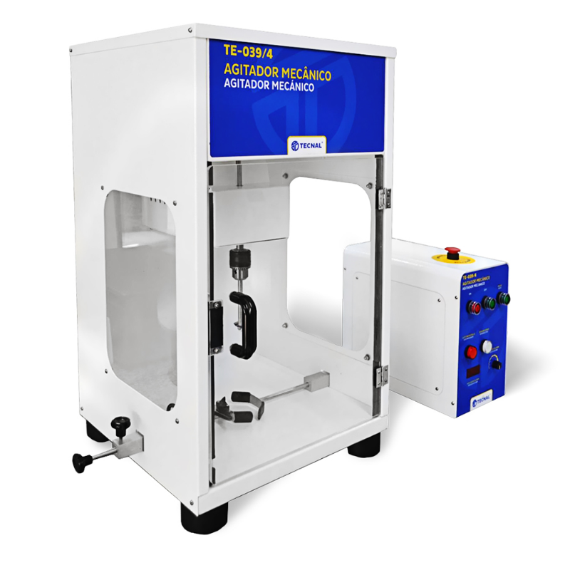 TECNAL Yüksek Torklu Mekanik Shaker TE-039/4 -- 30 Litre Kapasiteli Viskoz Sıvı Karıştırıcı (130 Ncm Tork, 304 Paslanmaz Çelik)