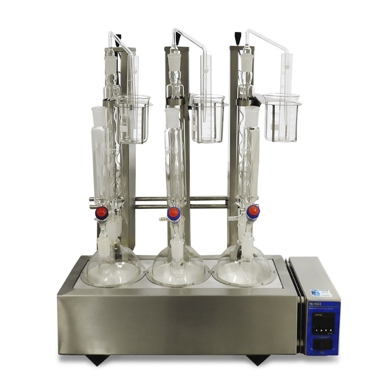 Tecnal TE-1353 Sülfür Dioksit (SO₂) Tayin Cihazı (400°C, 3 Numune Kapasiteli, Dijital PID Kontrollü) -- Gıda Kalite Kontrol Laboratuvarları İçin